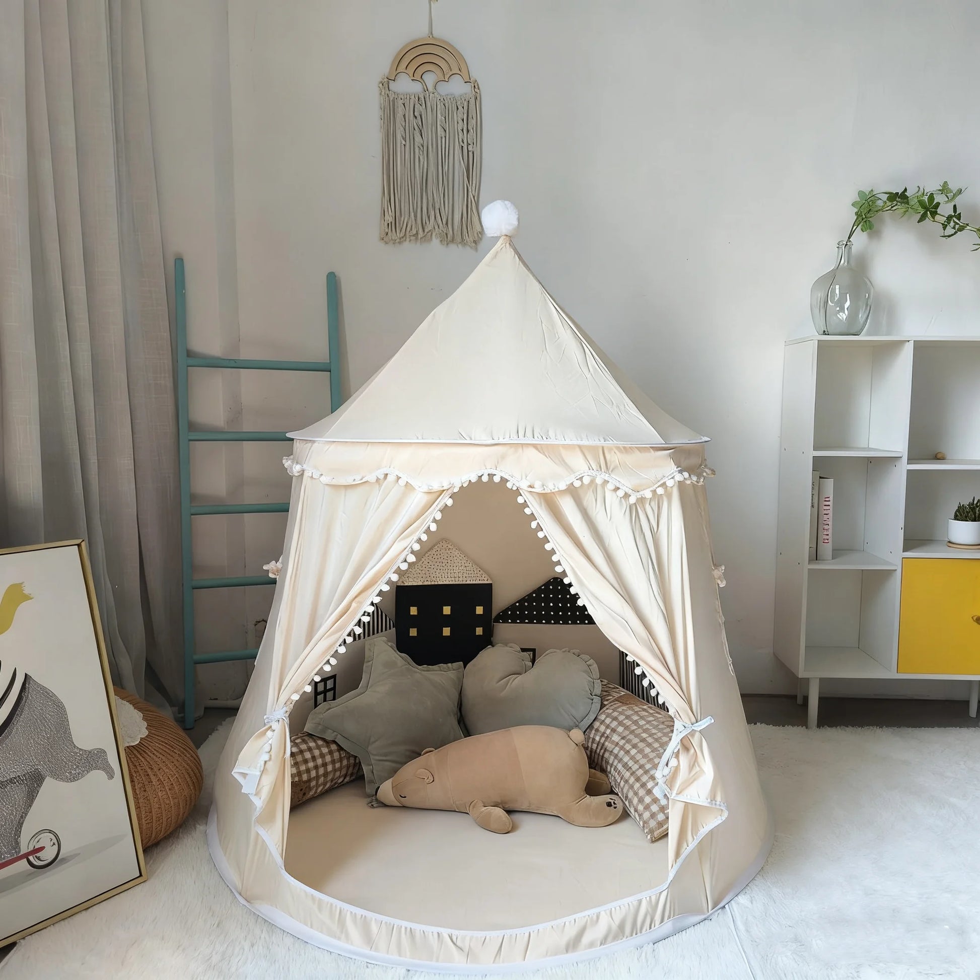 tente tipi enfant playtipi beige