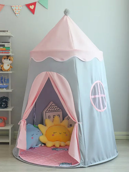 tente tipi enfant playtipi rose violet long