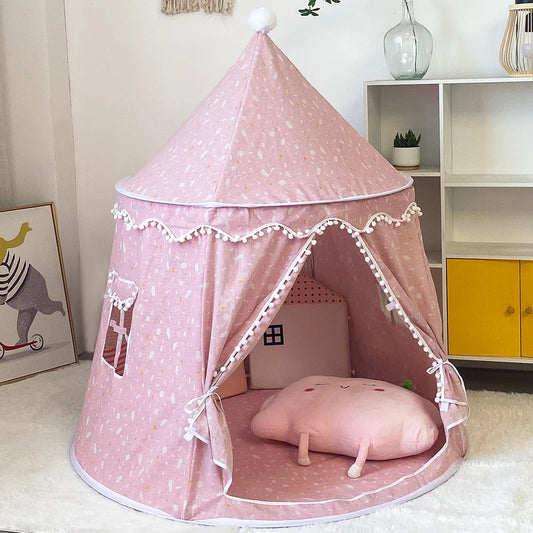 tente tipi enfant playtipi rose