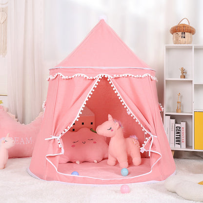 tente tipi enfant rose curtent