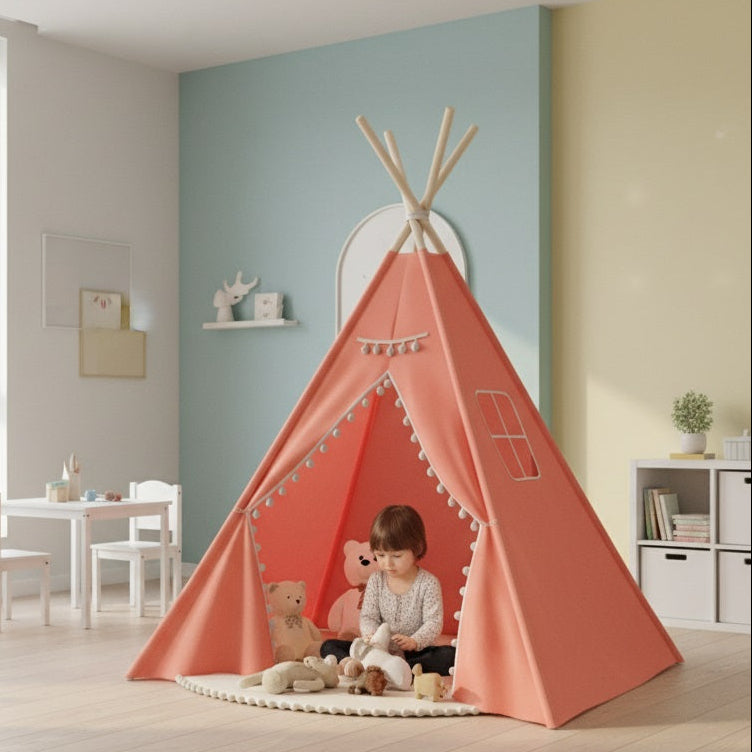 tipi enfant rose tipiuni