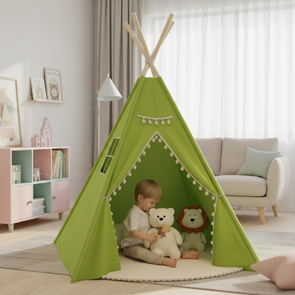 tipi enfant vert tipiuni