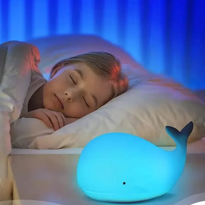 veilleuse baleine enfant compagnon du sommeil d'enfant