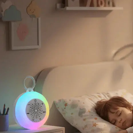 veilleuse bruit blanc avec mélodies douces – lumière apaisante pour le sommeil de l'enfant - MUE - Mon Univers Enfant