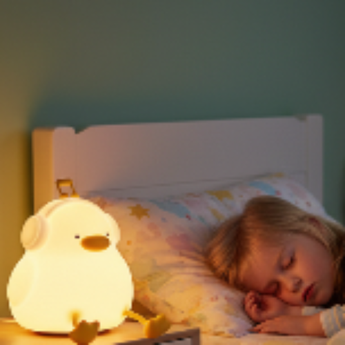 Veilleuse canard – enfant endormi chambre nuit