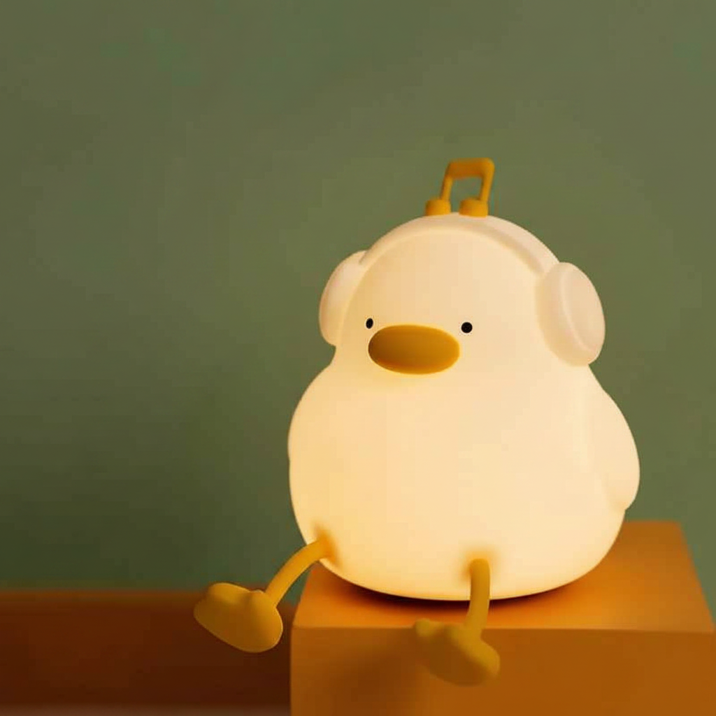 Veilleuse canard silicone – sans texte