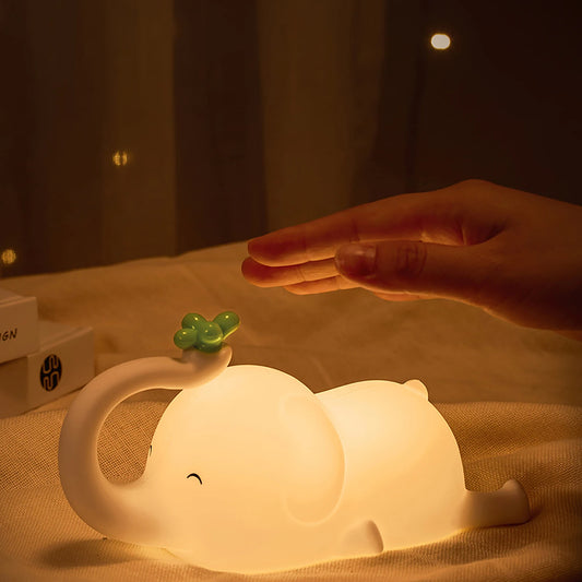 veilleuse elephant MueLamp tactile