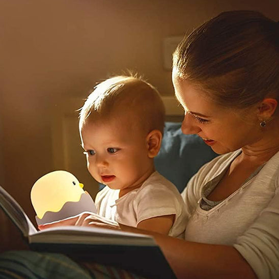 veilleuse enfant EggLamp lecture