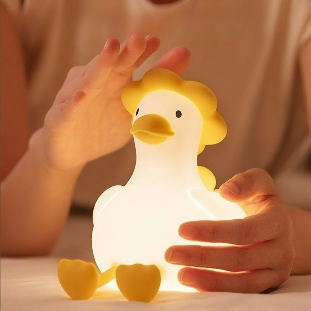 veilleuse enfant doucenuit canard à crête