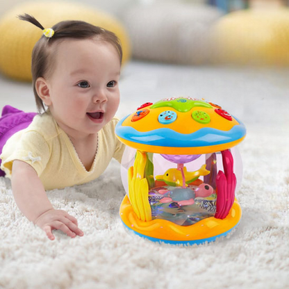 veilleuse enfant projecteur rotatif musique