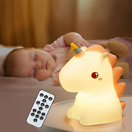 veilleuse enfant rechargeable licornelamp avec telecommande
