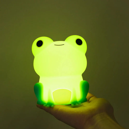 veilleuse grenouille verte