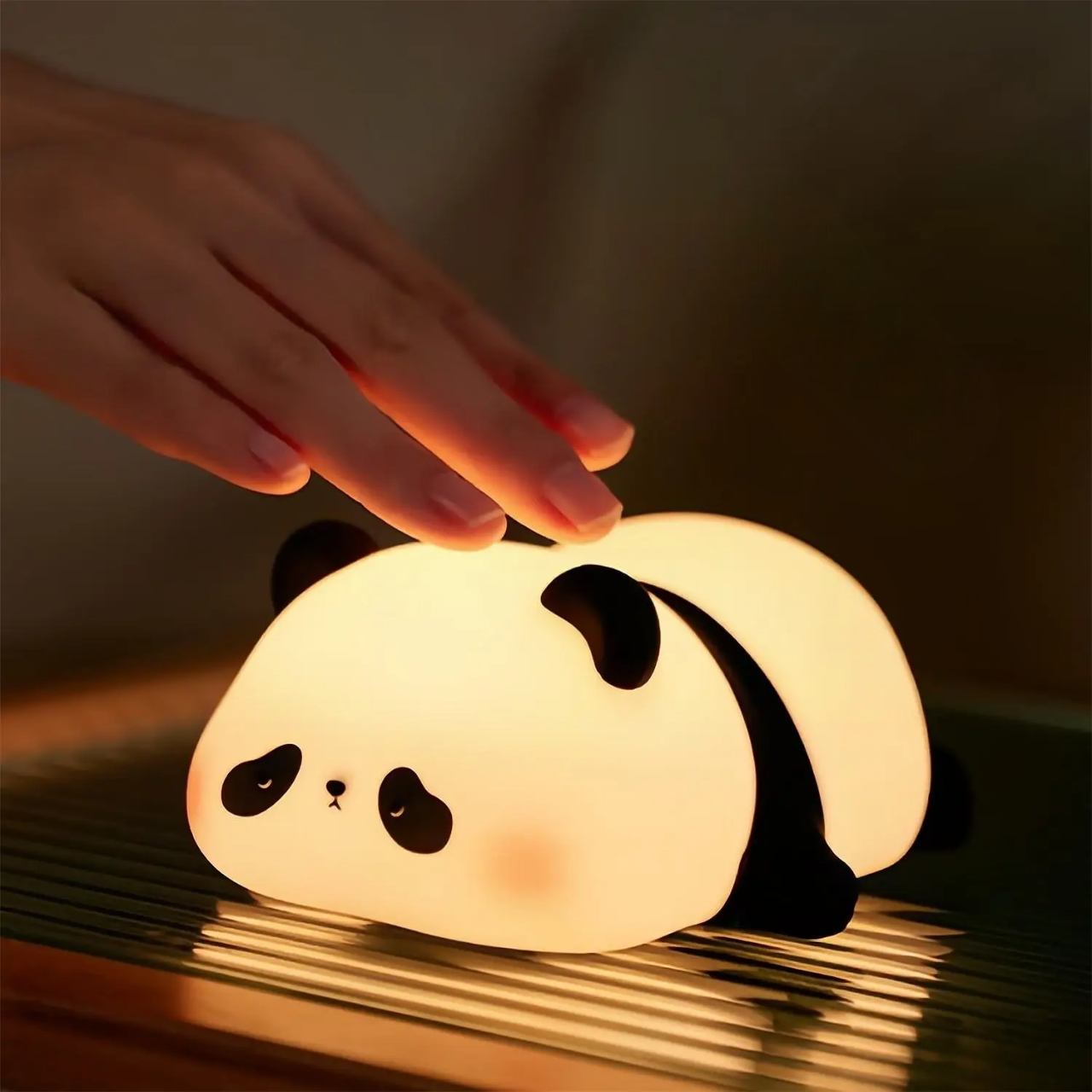 veilleuse panda MueLamp et maman