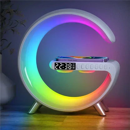 veilleuse reveil haut parleur bluetooth intelligent wiseclock